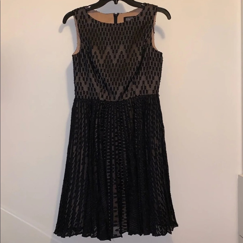 Black Chiffon Dress